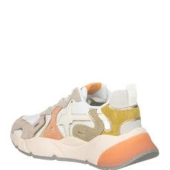 W6YZ Baskets|Sneakers en Cuir Sarah beiges