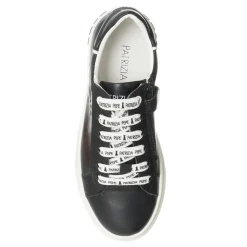 Patrizia Pepe Baskets|Sneakers en Cuir Soprasa noir/blanc