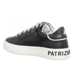 Patrizia Pepe Baskets|Sneakers en Cuir Soprasa noir/blanc