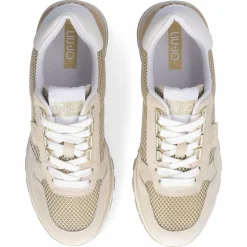Liu-Jo Baskets|Sneakers en Cuir Victoire beiges