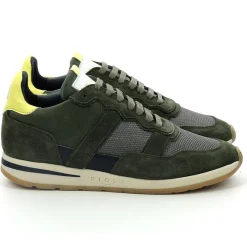 Piola Baskets|Sneakers en Cuir Vida kaki