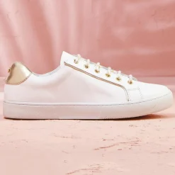 Cosmoparis Baskets|Sneakers en Cuir Vivea blanches