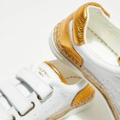 Canal Saint Martin Baskets|Sneakers en Cuir Wonder curcuma