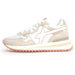 W6YZ Baskets|Sneakers en Cuir Yak beiges