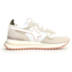 W6YZ Baskets|Sneakers en Cuir Yak beiges