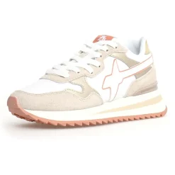 W6YZ Baskets|Sneakers en Cuir Yak beiges