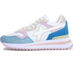 W6YZ Baskets|Sneakers en Cuir Yak grises