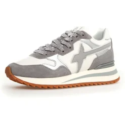 W6YZ Baskets|Sneakers en Cuir Yak grises