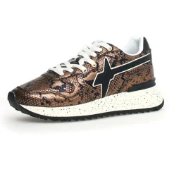 W6YZ Baskets|Sneakers en Cuir Yak noires