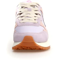 W6YZ Baskets|Sneakers en Cuir Yak roses