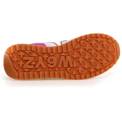 W6YZ Baskets|Sneakers en Cuir Yak roses