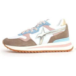 W6YZ Baskets|Sneakers en Cuir Yak taupe