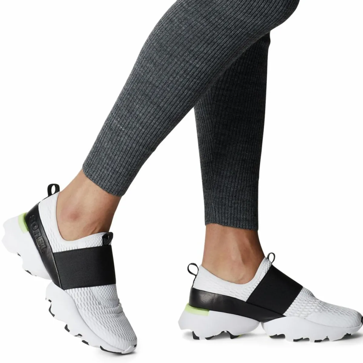 Sorel Baskets|Sneakers en Maille & Cuir Kinetic™ Impact blanches