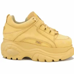 Buffalo Baskets|Sneakers en Nubuck beiges