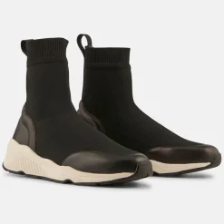 Minelli Baskets|Sneakers en Tissu Helena noires