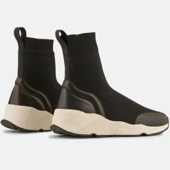 Minelli Baskets|Sneakers en Tissu Helena noires