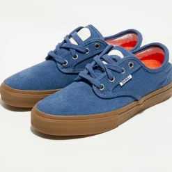 Vans Baskets|Sneakers en Toile & Velours de Cuir Chima Ferguson Pro bleues