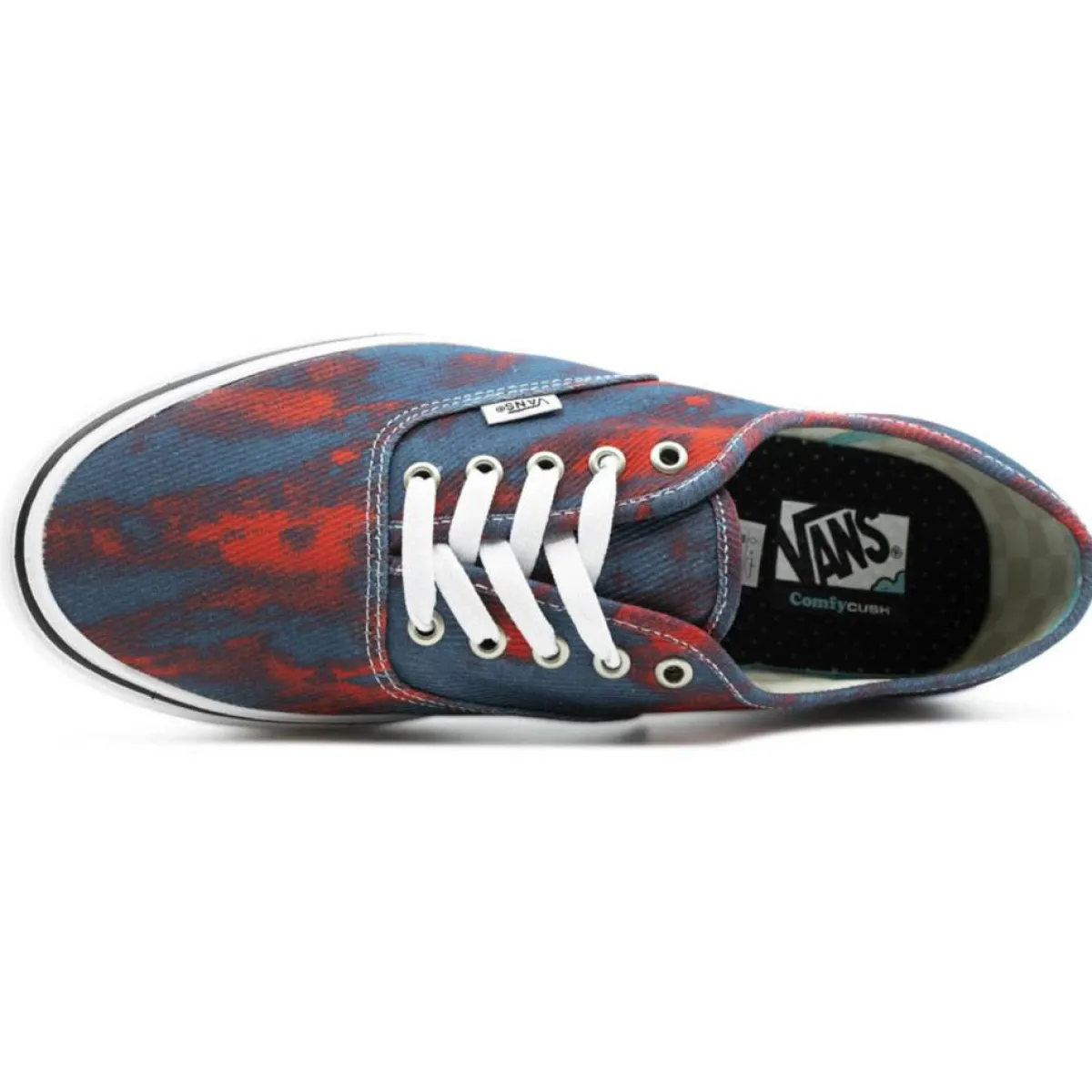 Vans Baskets|Sneakers en Toile In Bloom ComfyCush Authentic bleu/rouge