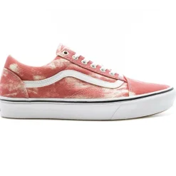 Vans Baskets|Sneakers en Toile In Bloom ComfyCush Old Skool rose/blanc