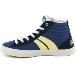 Palladium Baskets|Sneakers en Toile Pallaphoenix Cuff Rto bleu/jaune