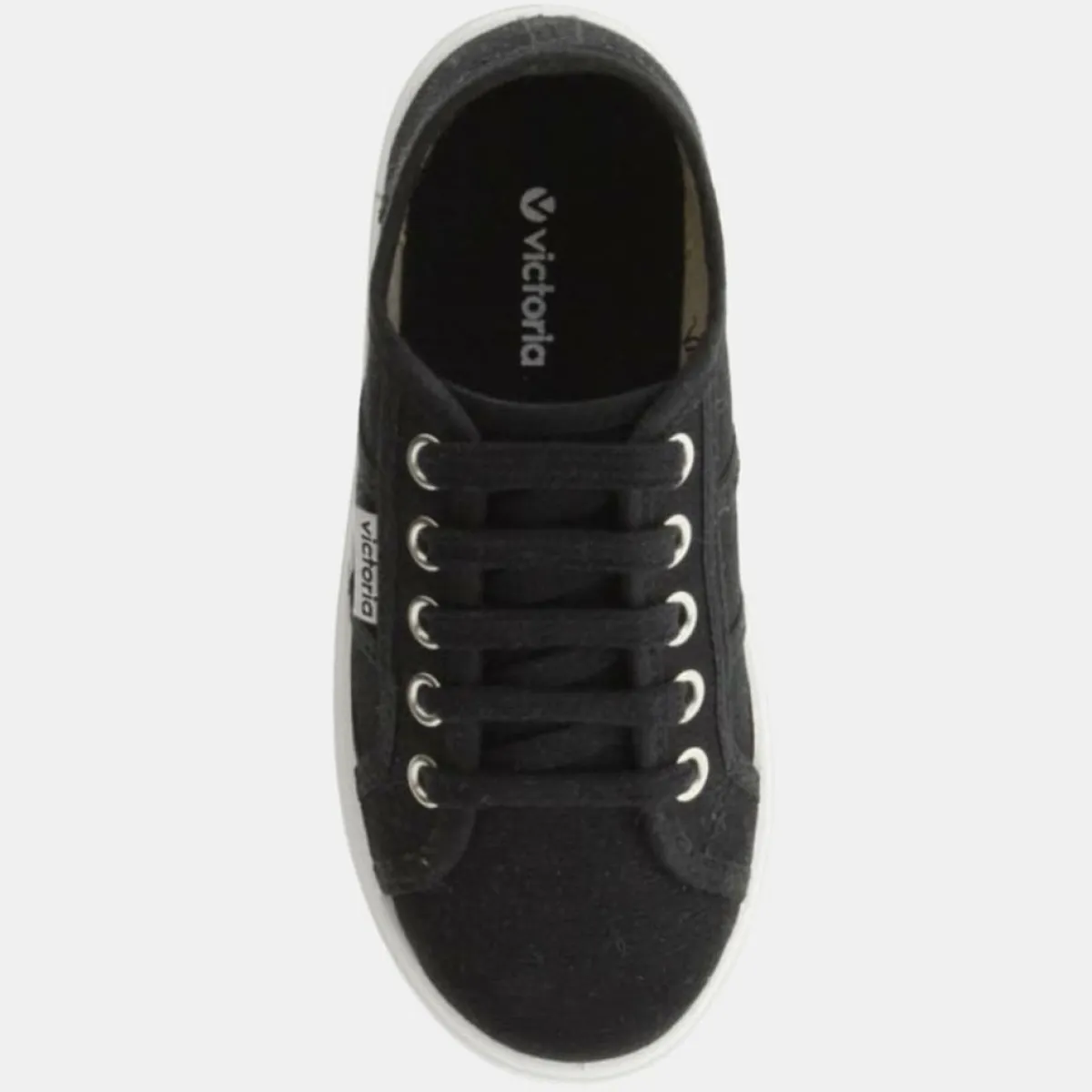 Victoria Baskets|Sneakers en Toile WW noires