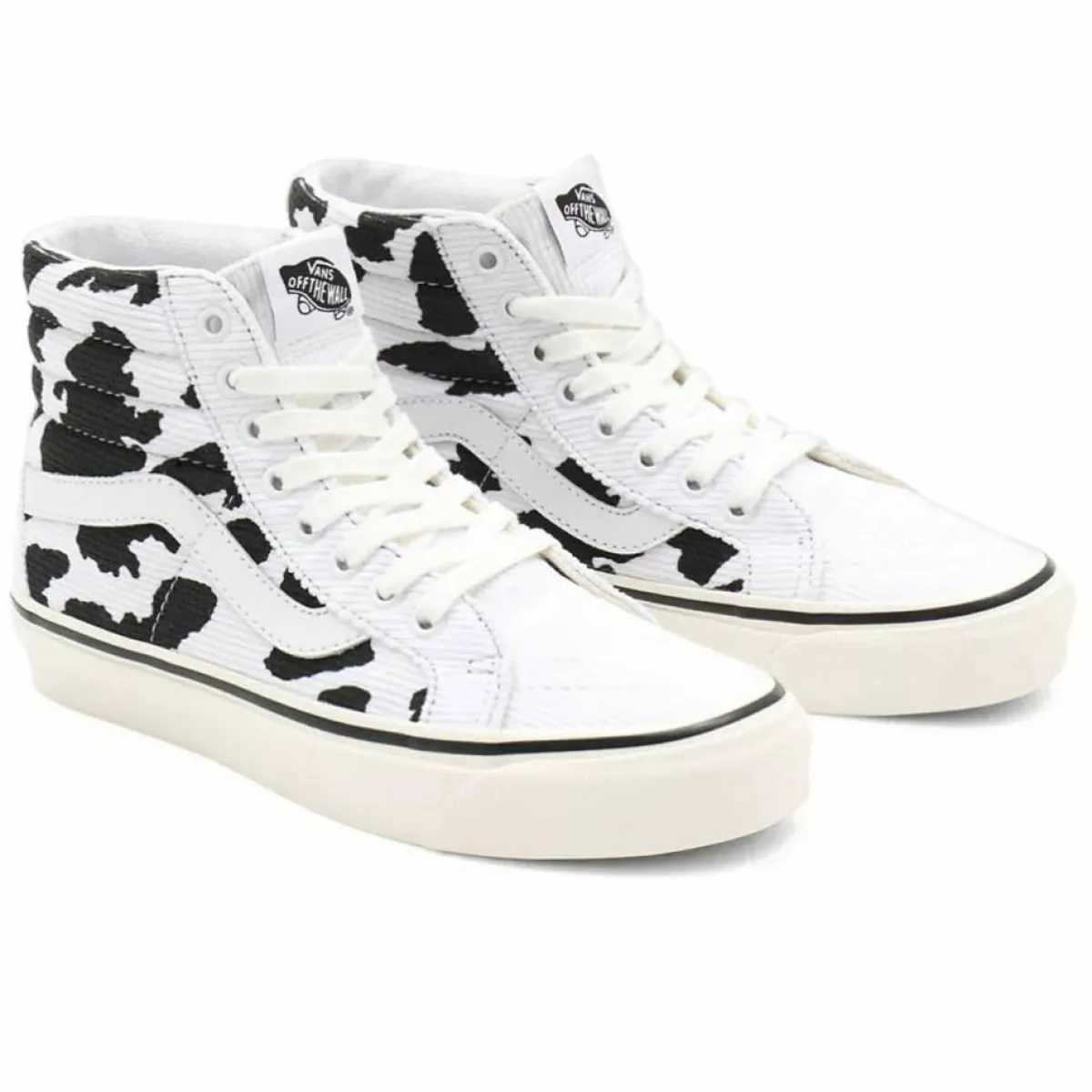 Vans Baskets|Sneakers en Velours côtelé SK8-Hi Anaheim Factory blanc/noir