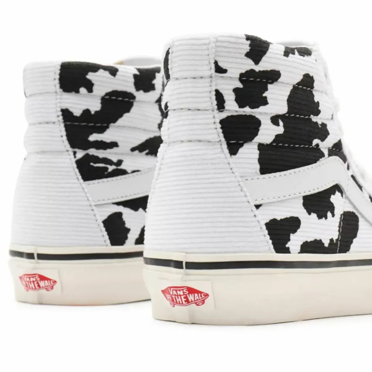 Vans Baskets|Sneakers en Velours côtelé SK8-Hi Anaheim Factory blanc/noir