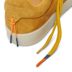 Barracuda Baskets|Sneakers en Velours de cuir Sophia jaunes