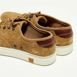 Timberland Baskets|Sneakers en Velours de Cuir Amherst noisette