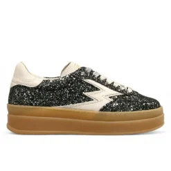 Moa Concept Baskets|Sneakers en Velours de Cuir Double vert