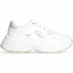 Liu-Jo Baskets|Sneakers Eva en Cuir blanches