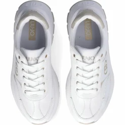 Liu-Jo Baskets|Sneakers Eva en Cuir blanches