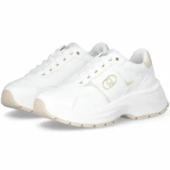 Liu-Jo Baskets|Sneakers Eva en Cuir blanches