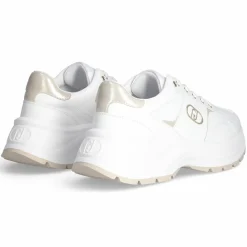 Liu-Jo Baskets|Sneakers Eva en Cuir blanches