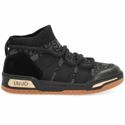Liu-Jo Baskets|Sneakers Gyn noir/argenté