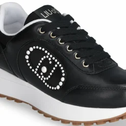 Liu-Jo Baskets|Sneakers Lolo en Cuir noires
