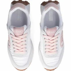 Liu-Jo Baskets|Sneakers Lolo en Cuir roses
