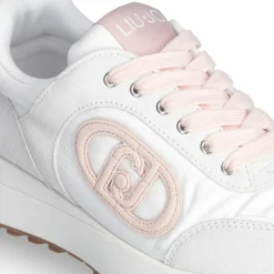 Liu-Jo Baskets|Sneakers Lolo en Cuir roses