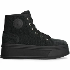 Liu-Jo Baskets|Sneakers Maora noires - Talon 5 cm