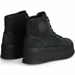 Liu-Jo Baskets|Sneakers Maora noires - Talon 5 cm