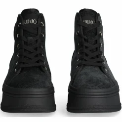 Liu-Jo Baskets|Sneakers Maora noires - Talon 5 cm