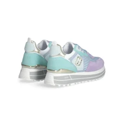 Liu-Jo Baskets|Sneakers Maxi Wonder Améthyste/Émeraude