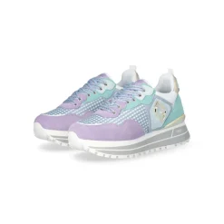 Liu-Jo Baskets|Sneakers Maxi Wonder Améthyste/Émeraude