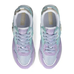 Liu-Jo Baskets|Sneakers Maxi Wonder Améthyste/Émeraude