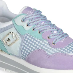 Liu-Jo Baskets|Sneakers Maxi Wonder Améthyste/Émeraude