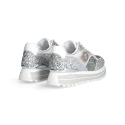 Liu-Jo Baskets|Sneakers Maxi Wonder Argentées