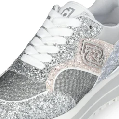 Liu-Jo Baskets|Sneakers Maxi Wonder Argentées