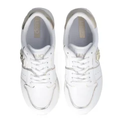 Liu-Jo Baskets|Sneakers Maxi Wonder Blanches Or Clairs