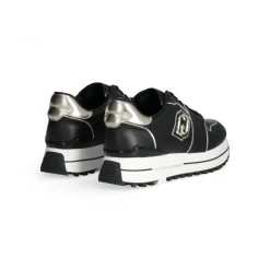 Liu-Jo Baskets|Sneakers Maxi Wonder Noires Or Clairs