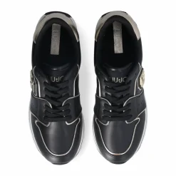 Liu-Jo Baskets|Sneakers Maxi Wonder Noires Or Clairs